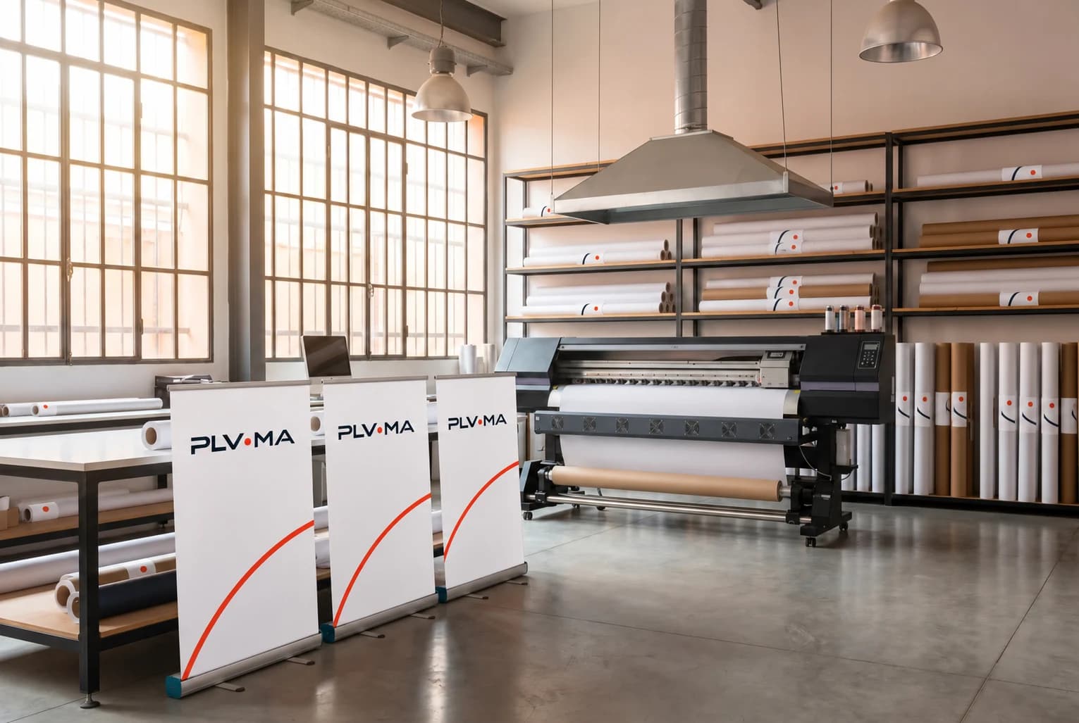 Atelier PLV.ma — impression grand format au Maroc
