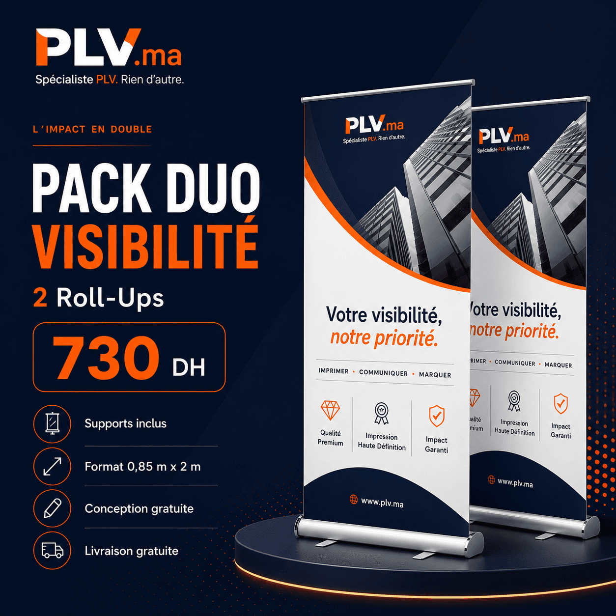 Pack Duo Visibilité