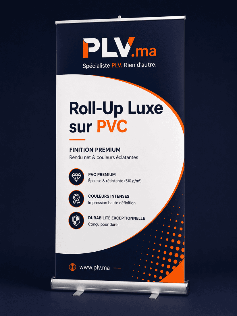Roll-Up Luxe 85×200 cm — PVC