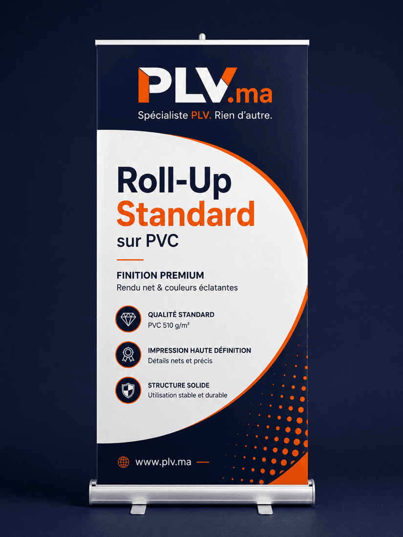 Roll-Up Standard 85×200 cm — PVC